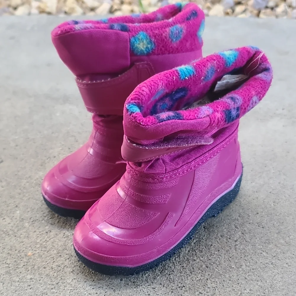 Pink Kids Boots